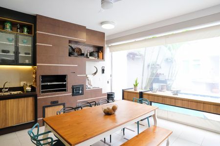 Área gourmet de casa à venda com 4 quartos, 405m² em Jardim Sao Caetano, São Caetano do Sul