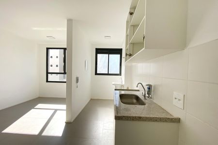 Cozinha de apartamento para alugar com 2 quartos, 55m² em Estoril, Belo Horizonte