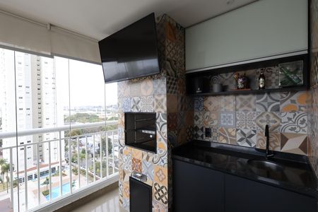 Varanda de apartamento à venda com 3 quartos, 117m² em Jurubatuba, São Paulo