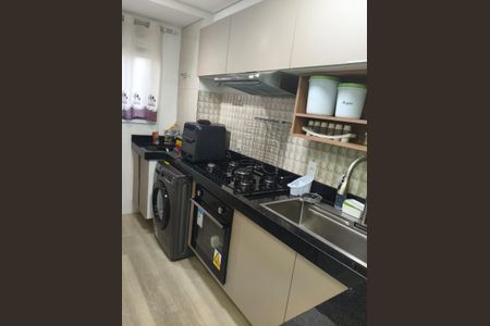Cozinha de apartamento à venda com 2 quartos, 47m² em Residencial Novo Tempo, Campinas