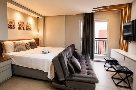 Dormitório de kitnet/studio para alugar com 1 quarto, 33m² em Paraíso, São Paulo