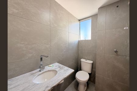 Banheiro Social de apartamento para alugar com 2 quartos, 47m² em Fazenda Grande, Jundiaí