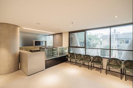 Área comum - Restaurante de kitnet/studio à venda com 1 quarto, 26m² em Vila Clementino, São Paulo