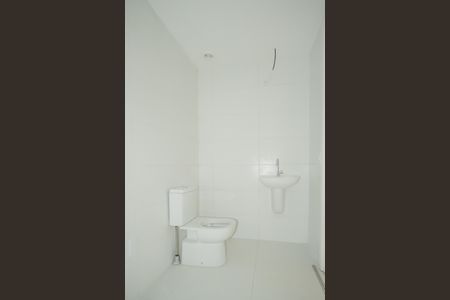 Banheiro de kitnet/studio à venda com 1 quarto, 26m² em Vila Clementino, São Paulo