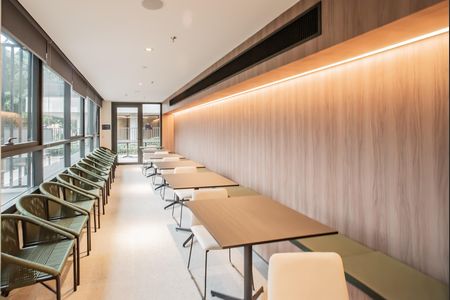 Área comum - Restaurante de kitnet/studio à venda com 1 quarto, 26m² em Vila Clementino, São Paulo