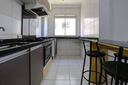 Cozinha de apartamento para alugar com 2 quartos, 52m² em Porteira Preta , Mogi das Cruzes