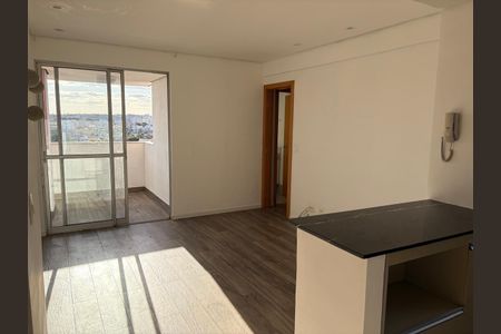 Sala de apartamento para alugar com 2 quartos, 55m² em Santa Branca, Belo Horizonte