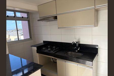 Cozinha de apartamento para alugar com 2 quartos, 55m² em Santa Branca, Belo Horizonte