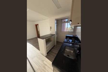 Cozinha de apartamento para alugar com 2 quartos, 55m² em Santa Branca, Belo Horizonte