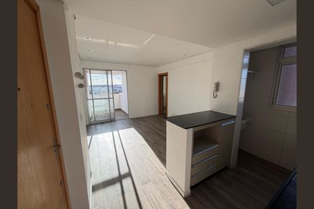 Sala de apartamento para alugar com 2 quartos, 55m² em Santa Branca, Belo Horizonte