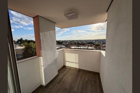 Varanda de apartamento para alugar com 2 quartos, 55m² em Santa Branca, Belo Horizonte