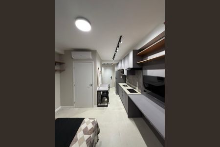 Cozinha de kitnet/studio à venda com 1 quarto, 28m² em Jardim Aurelia, São Paulo