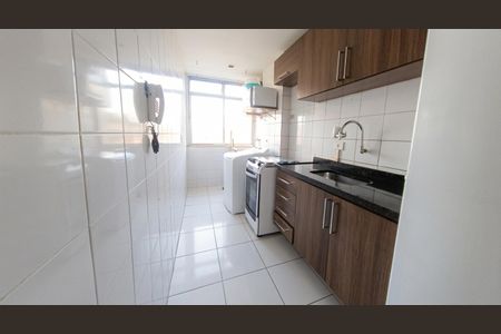 Cozinha de apartamento à venda com 2 quartos, 45m² em Campo Grande, Rio de Janeiro