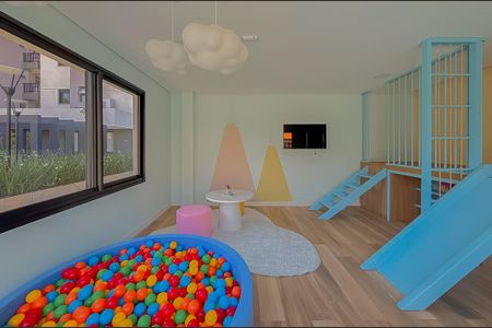 Apartamento à venda com 90m², 3 quartos e 2 vagas Apartamento à venda com 90m², 3 quartos e 2 vagasÁrea comum - Brinquedoteca
