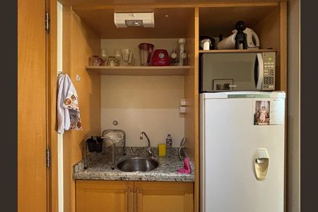 Apartamento para alugar com 35m², 1 quarto e 1 vaga Apartamento para alugar com 35m², 1 quarto e 1 vagaFlat cozinha