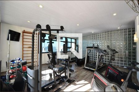 Apartamento para alugar com 35m², 1 quarto e 1 vaga Apartamento para alugar com 35m², 1 quarto e 1 vagaÁrea comum - Academia