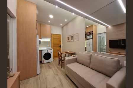Apartamento à venda com 28m², 1 quarto e sem vaga Apartamento à venda com 28m², 1 quarto e sem vagaSala/Cozinha