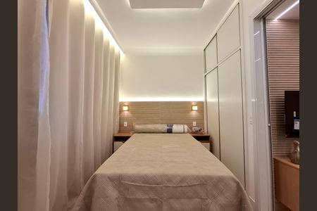 Quarto  de apartamento à venda com 1 quarto, 28m² em Botafogo, Rio de Janeiro