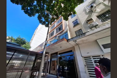 Fachada  de apartamento à venda com 1 quarto, 28m² em Botafogo, Rio de Janeiro