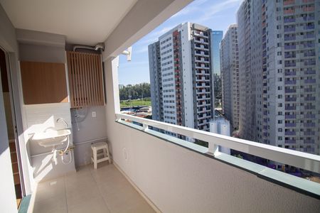 Varanda de apartamento para alugar com 2 quartos, 42m² em Várzea de Baixo, São Paulo
