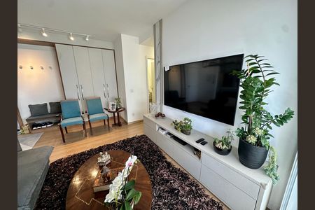 Sala de apartamento à venda com 2 quartos, 97m² em Santo Amaro, São Paulo