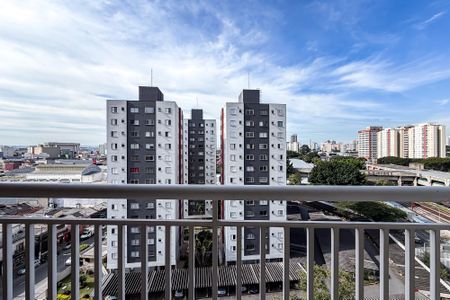 Varanda da Sala de apartamento para alugar com 2 quartos, 64m² em Brás, São Paulo