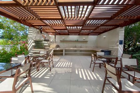 Apartamento para alugar com 115m², 3 quartos e 2 vagas Apartamento para alugar com 115m², 3 quartos e 2 vagasÁrea comum - Churrasqueira