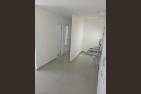 Cozinha de apartamento à venda com 2 quartos, 55m² em Jardins do Império, Indaiatuba