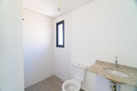 Banheiro de kitnet/studio à venda com 1 quarto, 28m² em Vila Clementino, São Paulo