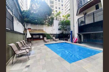 Área comum - Piscina de apartamento para alugar com 3 quartos, 100m² em Santa Cecilia, São Paulo