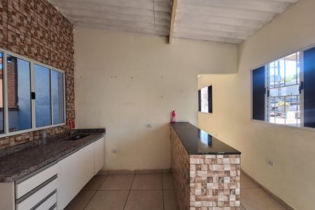 Cozinha de casa para alugar com 2 quartos, 80m² em Jardim Santo Alberto, Santo André