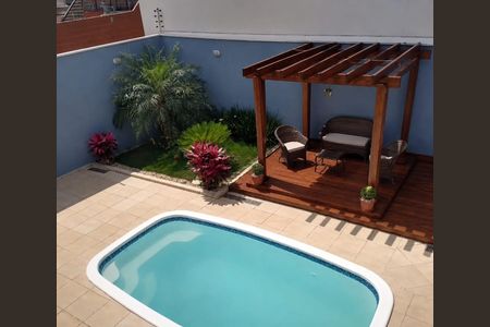 Piscina de casa à venda com 3 quartos, 290m² em Jardim Caçula, Jundiaí