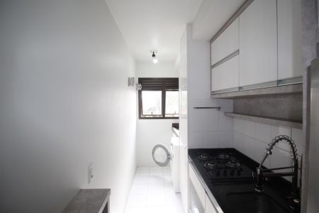 Cozinha de apartamento à venda com 2 quartos, 59m² em São Geraldo, Porto Alegre