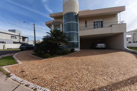 Fachada de casa de condomínio à venda com 4 quartos, 318m² em Swiss Park, Campinas