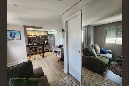 Sala de apartamento para alugar com 1 quarto, 40m² em Jardim Adelfiore, São Paulo
