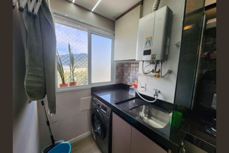 Área de serviço de apartamento para alugar com 1 quarto, 40m² em Jardim Adelfiore, São Paulo
