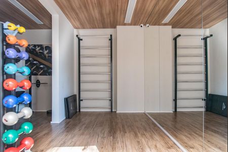 Apartamento para alugar com 35m², 2 quartos e sem vaga Apartamento para alugar com 35m², 2 quartos e sem vagaÁrea comum - Academia