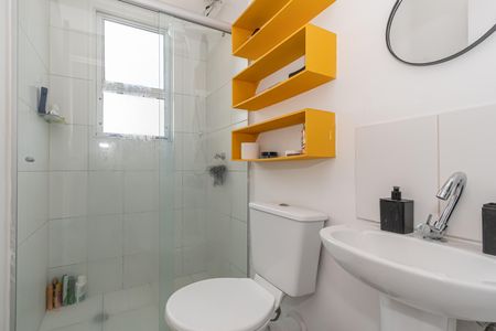 Banheiro de apartamento à venda com 2 quartos, 54m² em Jardim Morumbi (nova Veneza), Sumaré