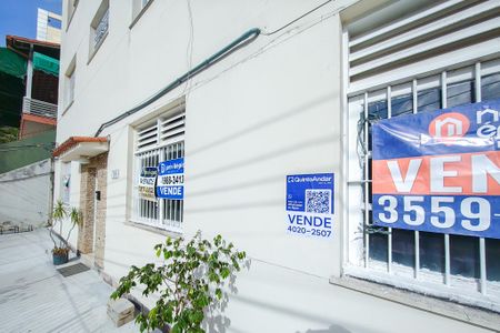 Fachada de apartamento à venda com 1 quarto, 44m² em Laranjeiras, Rio de Janeiro