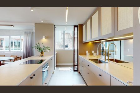 Cozinha de apartamento para alugar com 3 quartos, 277m² em Lagoa da Conceição, Florianópolis