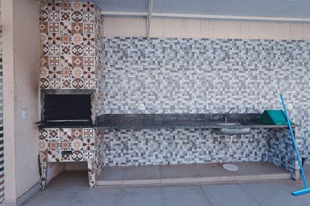 Área comum - Churrasqueira de apartamento à venda com 2 quartos, 45m² em Bairro Santa Rita, Goiânia