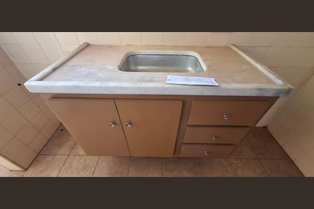 Cozinha e Área de Serviço de apartamento para alugar com 1 quarto, 49m² em Centro, Ribeirão Preto