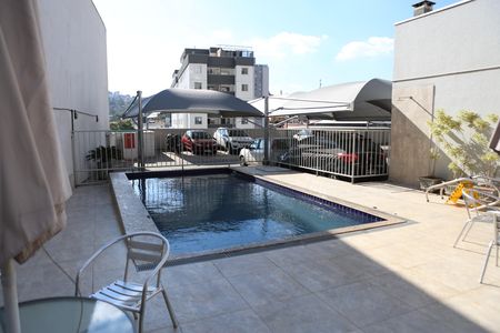 Área comum de apartamento à venda com 2 quartos, 57m² em Santa Helena, Belo Horizonte