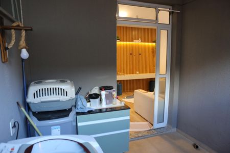 Área de Serviço de apartamento à venda com 2 quartos, 57m² em Santa Helena, Belo Horizonte