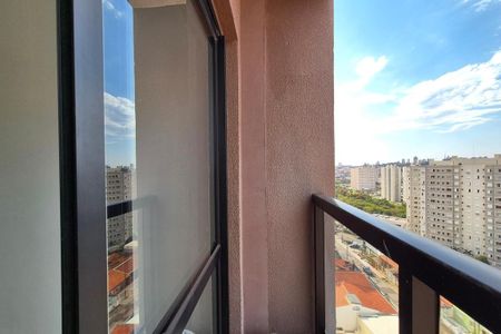 Varanda da Sala  de apartamento para alugar com 1 quarto, 33m² em Parque Industrial, Campinas