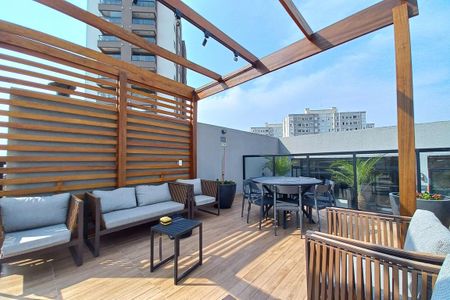 Área comum de apartamento para alugar com 1 quarto, 33m² em Parque Industrial, Campinas