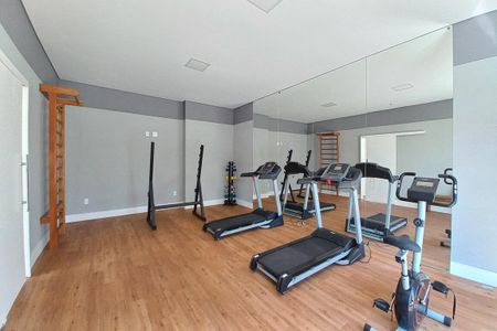 Área comum - Academia de apartamento para alugar com 1 quarto, 33m² em Parque Industrial, Campinas