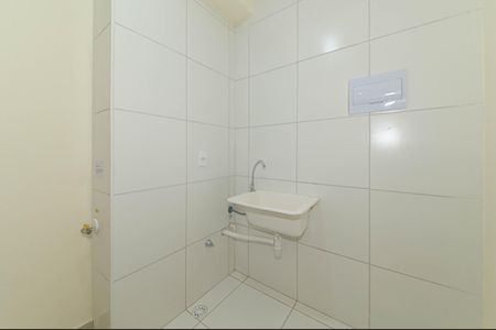 Cozinha - Lavanderia Integrada de apartamento para alugar com 2 quartos, 34m² em Jardim São Luís, São Paulo
