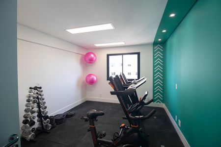 Área comum - Academia de apartamento à venda com 2 quartos, 40m² em Vila Gustavo, São Paulo