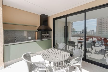 Churrasqueira de kitnet/studio para alugar com 1 quarto, 29m² em Vila Congonhas, São Paulo